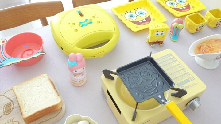 SpongeBob comes to my house to cook~