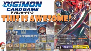 Awesome Yellow Digimon Deck Plays Hybrid... AND Reapers!? (Digimon TCG News)