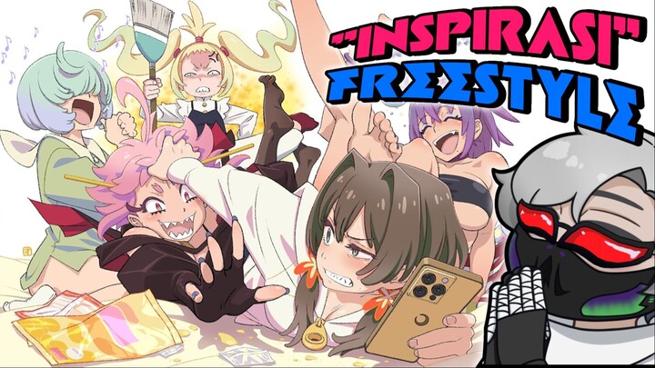 "INSPIRASI" FREESTYLE : FILLER RAP #8 (Prod. MixedByThor) 🎭 By AUSHAV [Mayonaka Punch AMV]