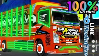 MOD BUSSID TRUK NMR 71 NEW MARGO JOYO ORANGE SUPER MBOIS FULL STROBO+LED || LINK MEDIAFIRE!!