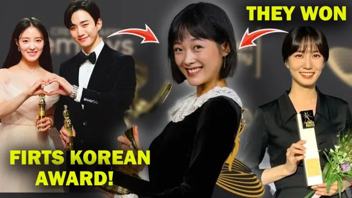 Park Eub Bin, Lee Jun Ho & Lee se Young won Award| lee yoo mi  first korean to win at Emmy Awards