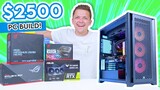 Let's Build an INSANE $2500 Gaming PC! [Full Build Tutorial & Benchmarks! - ft. RTX 3080]
