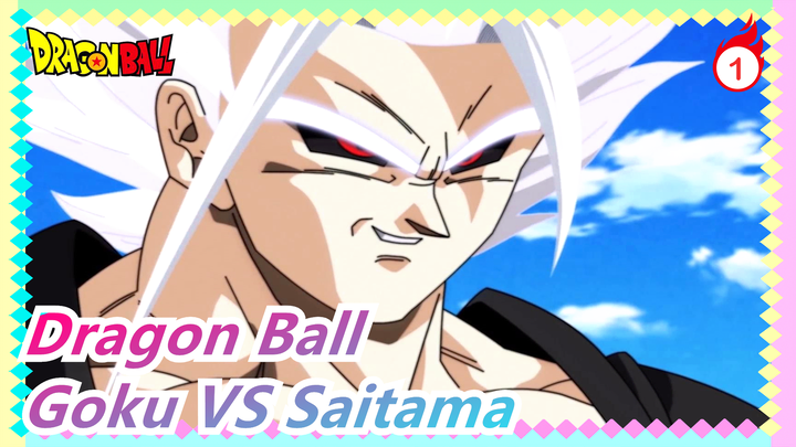 [Fights in Animes S1] Dragon Ball Super Goku VS OPM Saitama! Here Comes Black Goku!_1