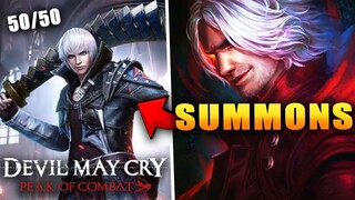 AGNI & RUDRA DANTE F2P SUMMONS!!! 50/50 Pitty Here we GO! (Devil May Cry: Peak of Combat)