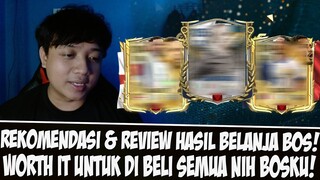 REKOMENDASI & REVIEW PEMAIN HASIL BELANJA KEMARIN BOSKU!! GG PARAH SEMUA EA SPORT FC MOBILE PERKORO