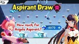 ANGELA ASPIRANT DRAW🌸How much💎for 1 Aspirant Skin?🤔Which other skins?🔥✨