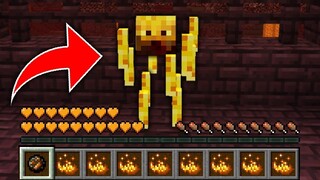 ถ้าเกิด!! ต้องมาใช้ชีวิตเป็น Blaze ปีศาจไฟ 1 วัน ในมายคราฟ... 🔥 (Minecraft)