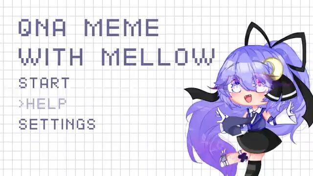 Q&A Meme MellieMellow Gacha