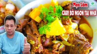 Cách làm CARI BÒ TẠI NHÀ NGON BỔ RẺ | Ẩm thực Bát Giới - Bát Giới TV Official