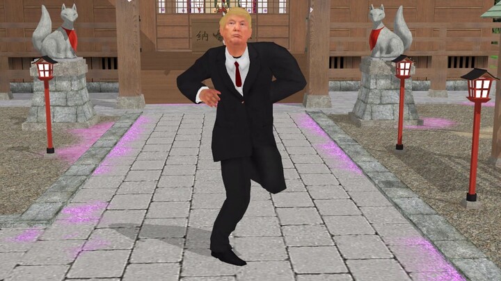 Trump's Drunk Butterfly Dance