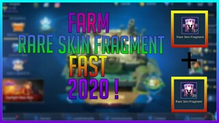 HOW TO FARM RARE SKIN FRAGMENT FASTER THAN YOU THINK | ZUiXUA Official ツ | MLBB 2.0