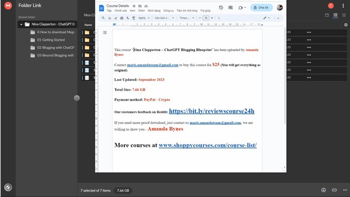 [$25] Nina Clapperton – ChatGPT Blogging Blueprint