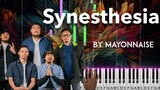 Synesthesia by Mayonnaise piano cover + sheet music & lyrics