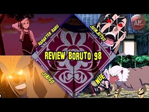 Review Boruto 98 | SUMIRE, Penyusup, JuinJutsu, JUUGO, NUE dan Gozu Tennou Sumire