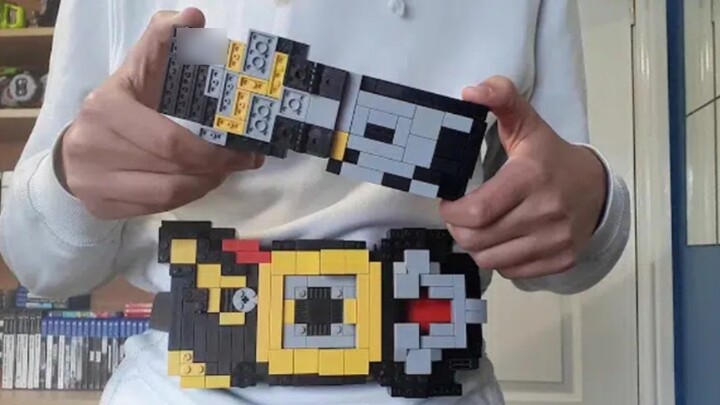 『พิมพ์ซ้ำ』 【Sentai Guy】เลโก้ประกอบกลุ่มโลหะตั๊กแตนคีย์เล่นวิดีโอ