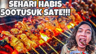 SATE AYAM INI SEHARI HABIS 5000 TUSUK! PADAHAL LOKASINYA SERING BANJIR