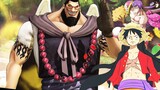 Siêu Tân Tinh Cuồng tăng Urouge KHIÊU CHIẾN Luffy ONIGASHIMA Và Cracker - Dragon Ball XV2 Tập 349