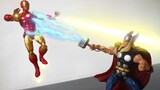 Iron Man vs Thor (STOP MOTION)
