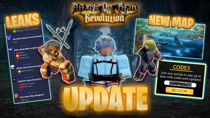 AOT Revolution New Update Brings CRAZY UPDATE 2 NEWS (New Codes And Changes)