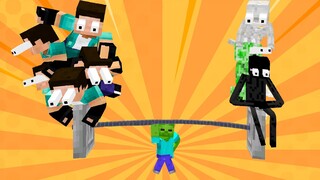 Monster School vs Champion Team: WHO IS THE STRONGEST - Funny Story - Minecraft Animation