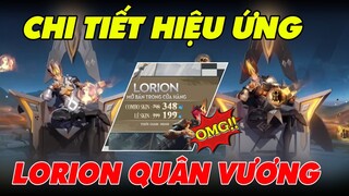 Liên Quân | Chi Tiết LORION Quân Vương Bóng Tối - Ánh Sáng sẽ Mở Bán Tối Nay