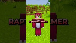 NOOB VS PRO EN MINECRAFT 😎😵‍💫 #raptorgamer #minecraft