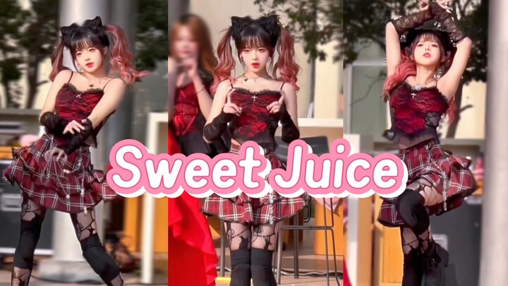 [Sweet Juice Straight Shot] The charming little wild cat shining on the stage wants a glass of sweet