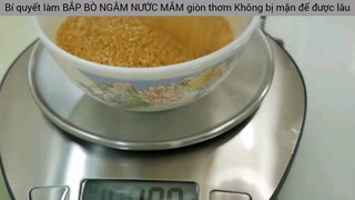 cách làm bắp bò ngâm nước mắm chua ngon hấp dẫn vô cùng không bị mặn