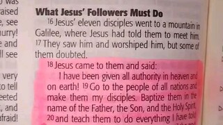 Allow them to be a Disciple of Christ