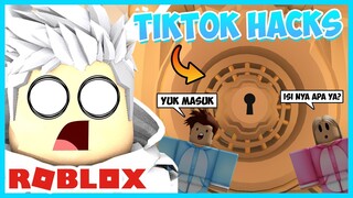 Aku Pakai TIKTOK HACKS Untuk Masuk Ke Tempat Rahasia Di Adopt Me! (Roblox)