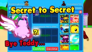 I Traded My NEW Secret Pet away in Roblox Bubble Gum Simulator