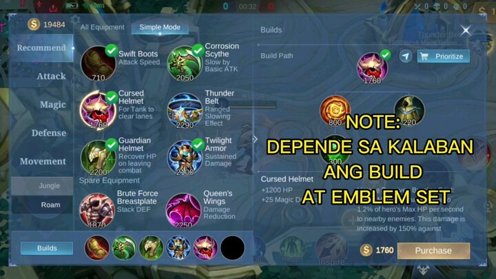 How mlbb heroes kill Gaming tips and tricks.My Masha item and emblem build