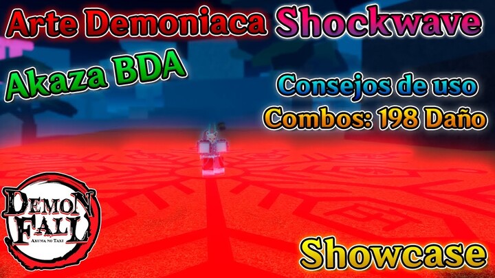 Demon Fall Showcase Shockwave Akaza Roblox