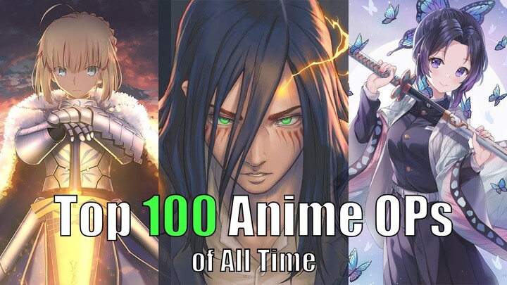 Top 100 Anime Openings of All Time! (Group Rank)