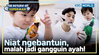 [IND/ENG] "Eunwoo cuma ingin membantumu, ayah!" | The Return of Superman | KBS WORLD TV 240303