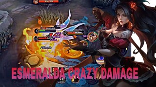 ESMERALDA CRAZY DAMAGE 1 HIT (ICONTENT KO DAW)