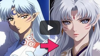 Apa yang akan terjadi jika Anda mencoba menggunakan AI untuk membuat karakter laki-laki "InuYasha" m