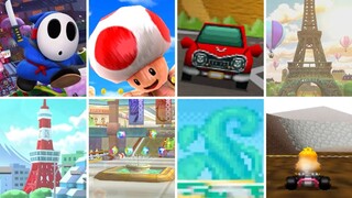 Mario Kart 8 Deluxe - All Wave 1 DLC Tracks (Original Variants)