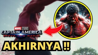 RED HULK MUNCUL !! | CAPTAIN AMERICA BRAVE NEW WORLD TEASER TRAILER REACTION