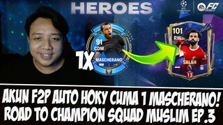 MASIH BISA TRIK INI! AKUN F2P AUTO HOKY RANK UP KE MERAH 1 MASCHE EA SPORT FC MOBILE | PERKORO DUNYO