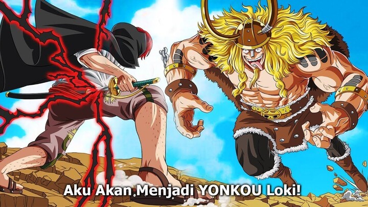 OP 1131 BADAS! DUEL 10 HARI! LEDAKAN HAKI SHANKS VS LOKI NGAMUK ! MOMEN YANG BUAT SHANKS JADI YONKOU