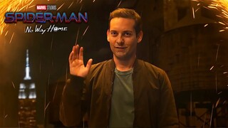 De-Aged Tobey Maguire in Spider-Man: No Way Home