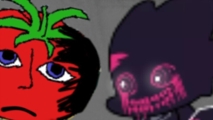 FNF Mr. Tomato mod animation (update 60% first-order unfinished product) (bgm is taken by the corrup
