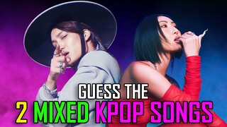 [KPOP GAME] CAN YOU GUESS THE 2 MIXED KPOP SONGS