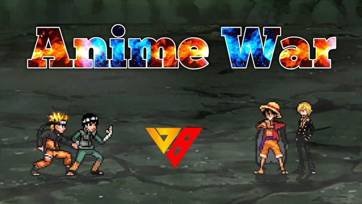 Rock Lee OP & Naruto OP V2 VS Sanji OP & Wano Luffy V2 (all form) in Jump Force Mugen