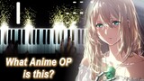 GUESS THE ANIME OPENING QUIZ - 25 Openings (Piano)
