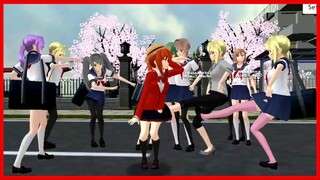 DANCE EVERYWHERE in School Girls Simulator GAME