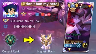 YOU WON’T BELIEVE WHAT HAPPEN IN MY FIRST MATCH IN EPIC RANK!! 533 star to EPIC 😂 - Mobile Legends