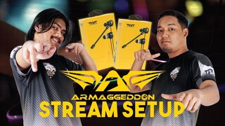 "EVOS VIP Stream Room" | Powered by Armaggeddon! [Stream Setup]