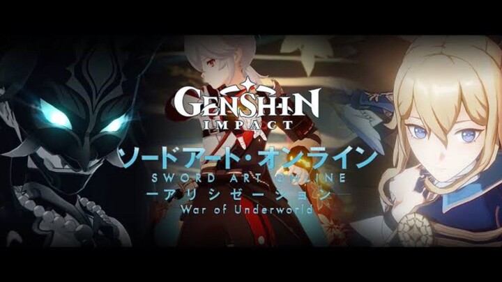 Genshin Impact X Opening Sword Art Online Alicization (LiSA - Adamas)